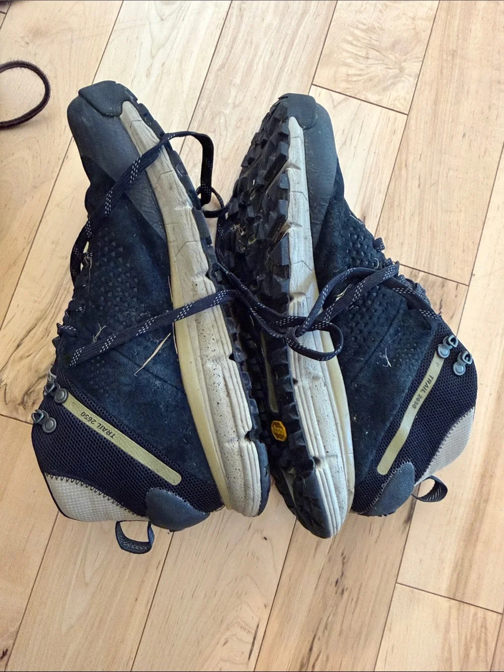 Danner Trail 2650 Men's Dark Blue Hiking Boots with Tan Accent